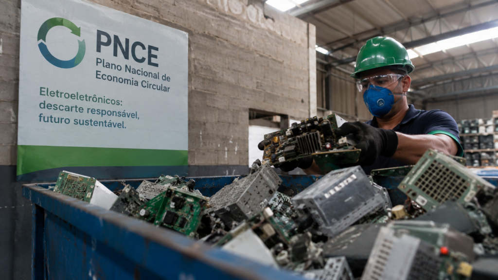 O que o PLANEC (Plano Nacional de Economia Circular) significa na prática para empresas que geram resíduos eletroeletrônicos