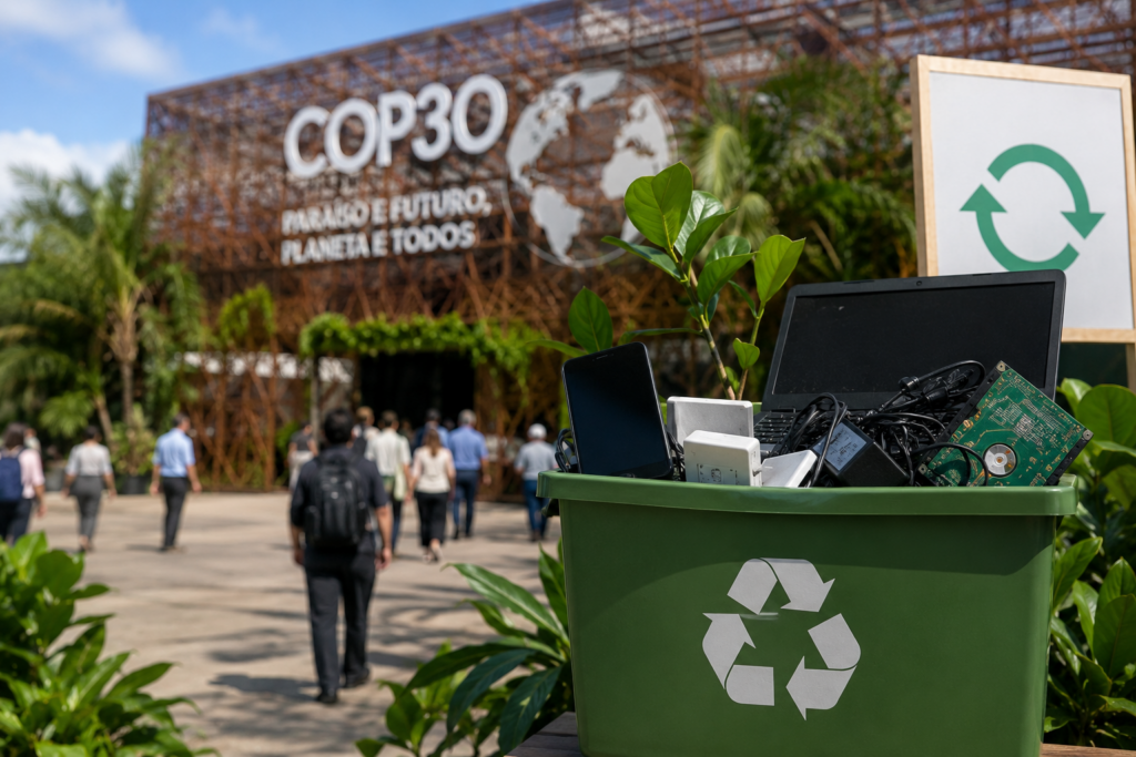 COP30 e economia circular: por que o descarte de eletroeletrônicos entra na agenda climática