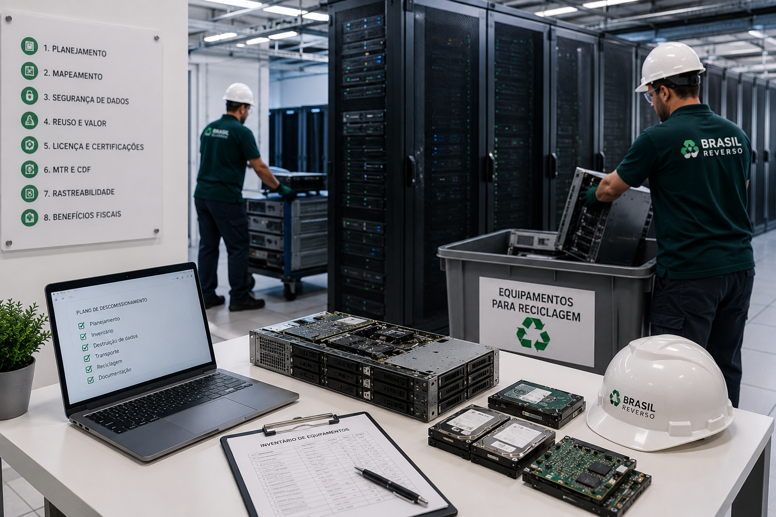 Descarte data center: 8 cuidados no descomissionamento de equipamentos