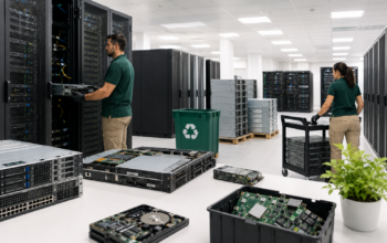 Reciclagem de data center: como estruturar um programa eficiente para grandes operações