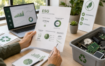 Relatório ESG de reciclagem: 5 métricas que o descarte de eletroeletrônicos gera
