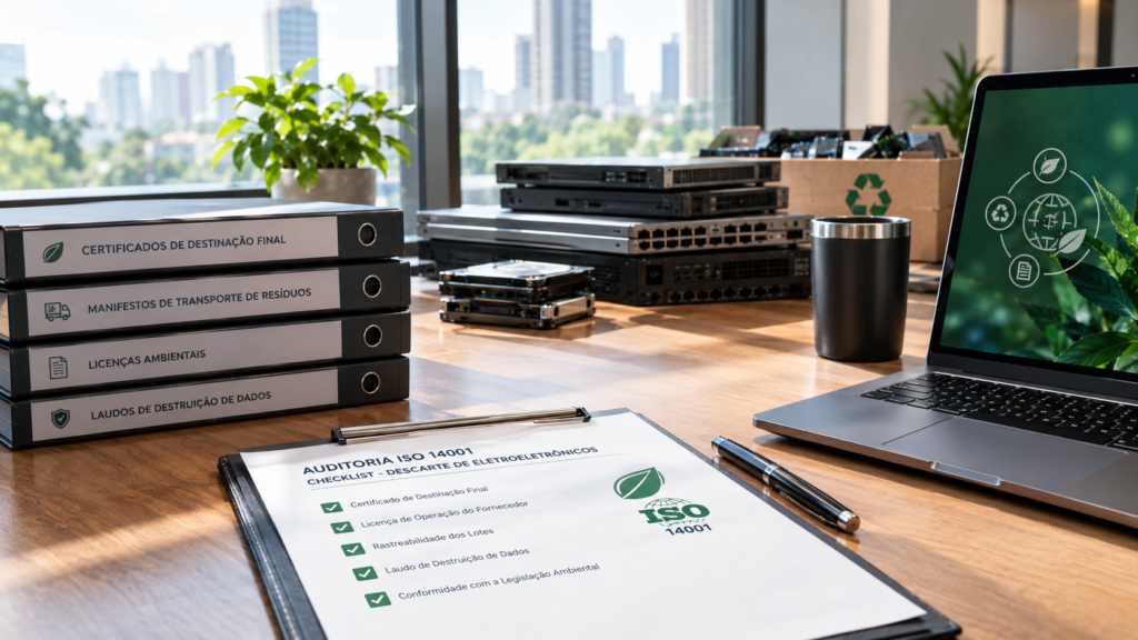 Auditoria de certificação ISO: 5 pontos do descarte de eletroeletrônicos para revisar antes